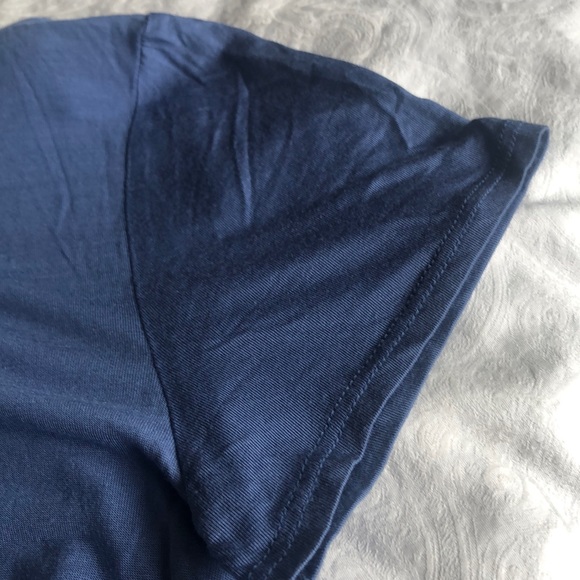 T shirt with cris cross on front. New!! - Picture 7 of 10